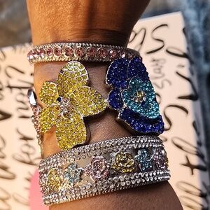 Sassy Jones Azaela Bloom Bangles 3 pc